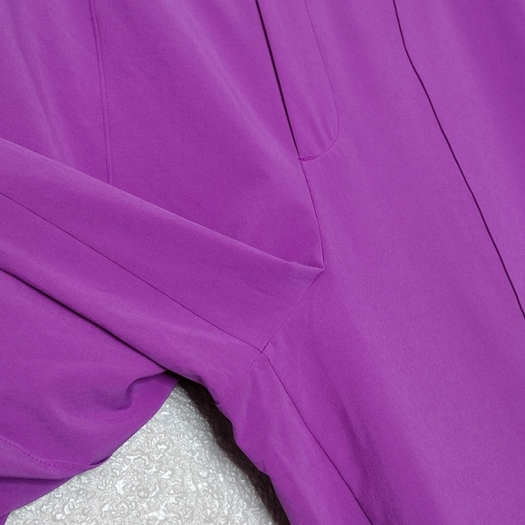 Athleta Purple Comfort Fit High-Rise Yoga Workout Athletic Casual Track Pants - Picture 7 of 14